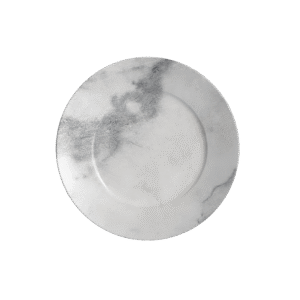 Plate with granite print